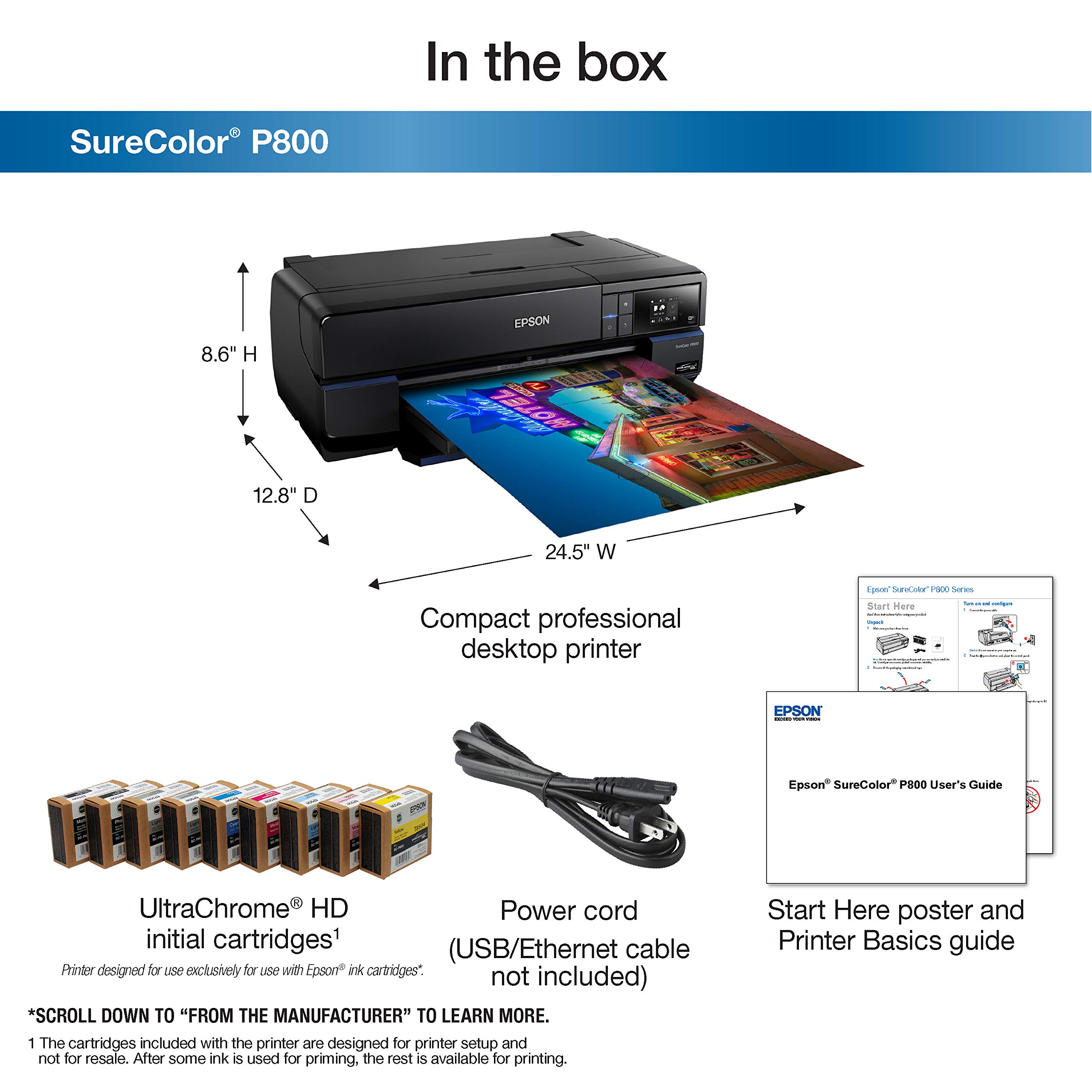 Amazon.com: Epson SureColor P800 17